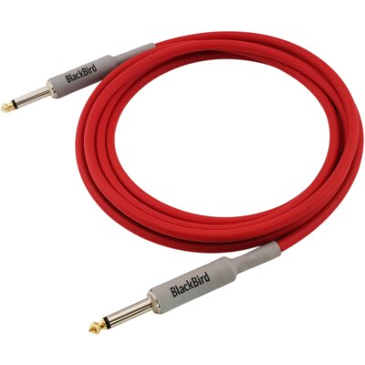 Kabel BLACKBIRD BBIC5-PS7-RED Jack 6.3 mm - Jack 6.3 mm 5 m