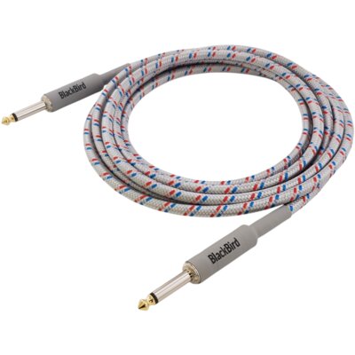 Kabel BLACKBIRD BBIC6-PS7-BRW Jack 6.3 mm - Jack 6.3 mm 6 m