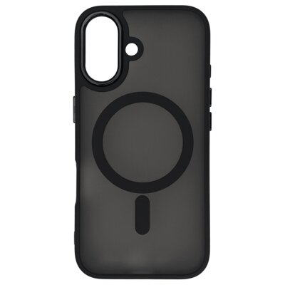 Etui HURTEL Magnetic Collection MagSafe do Apple iPhone 16 Czarny
