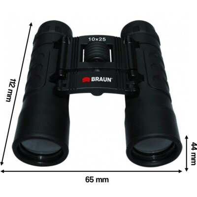 Lornetka BRAUN 10x25 Czarny