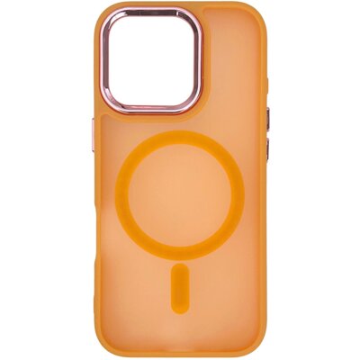 Etui HURTEL Magnetic Collection MagSafe do Apple iPhone 16 Pro Max Pomarańczowy