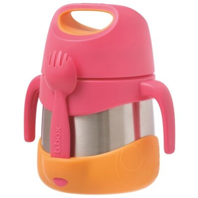 Termos na jedzenie B.BOX Strawberry Shake BB00431 Różowo-pomarańczowy 335 ml