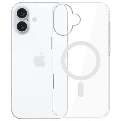 Etui 3MK EverClear MagCase do Apple iPhone 16 Przezroczysty