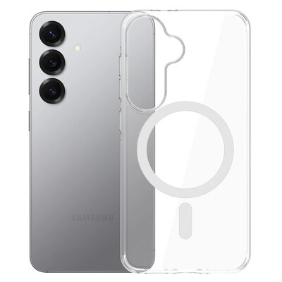 Etui 3MK EverClear MagCase do Samsung Galaxy S25 Przezroczysty