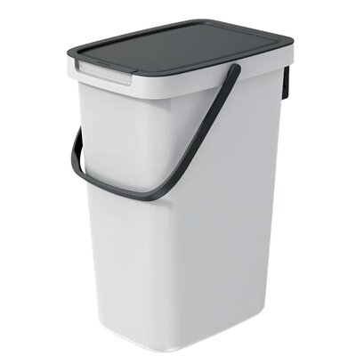 Kosz na śmieci KEDEN Systema Q Collect 12 l Czarno-szary