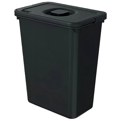 Kosz na śmieci KEDEN Systema Basic Flap NKS10W-S411 10L Czarny