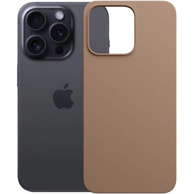 Etui 3MK Hardy MagSilicone do Apple iPhone 15 Pro Ciemnozłoty