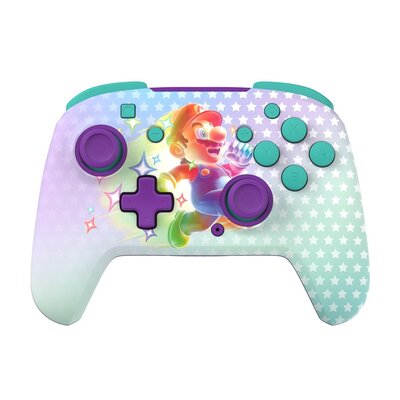 Kontroler TURTLE BEACH Nintendo Switch Rematch Invincible Mario Fioletowo-turkusowy