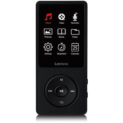 Odtwarzacz MP3/MP4 LENCO Xemio-669BK Czarny
