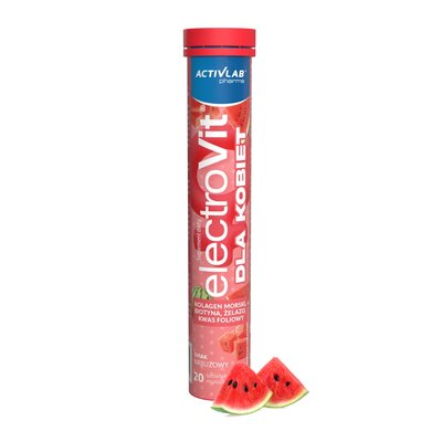 Elektrolity ACTIVLAB Dla kobiet Arbuzowy (20 tabletek)