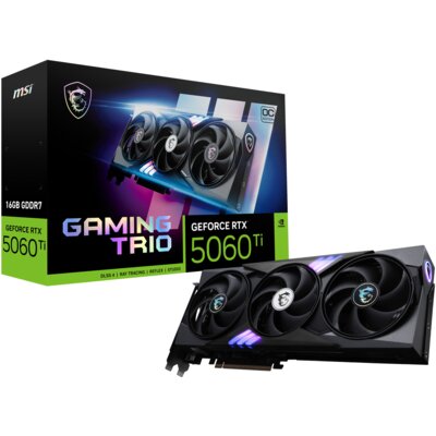 Karta graficzna MSI RTX 5060 Ti Gaming Trio OC 16GB DLSS 4