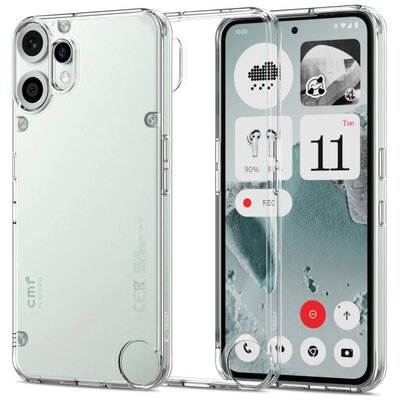Etui TECH-PROTECT FlexAir Hybrid do Nothing CMF Phone 2 Pro Przezroczysty