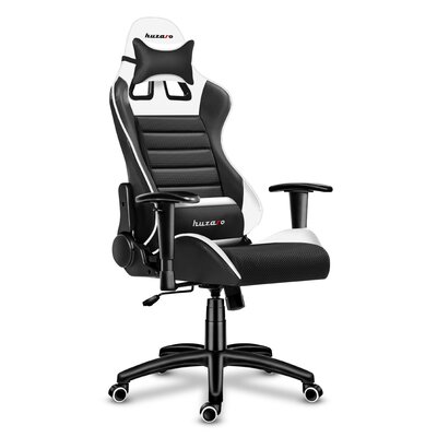 Fotel HUZARO Force 6.0 Czarno-biały