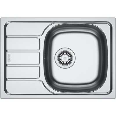 Zlezozmywak jednokomorowy z ociekaczek FRANKE Spark SKN 611-62/44 101.0712.227 Stal szlachetna 43.5x62