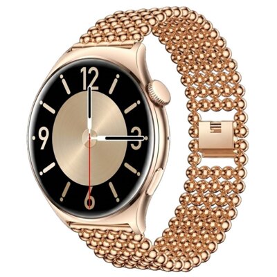 Smartwatch LUNA Velvet 46mm Różowo-złoty