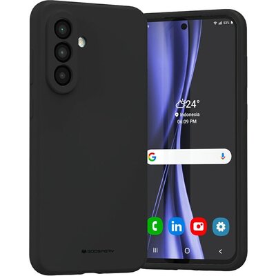 Etui MERCURY Silicone do Samsung Galaxy A36 Czarny