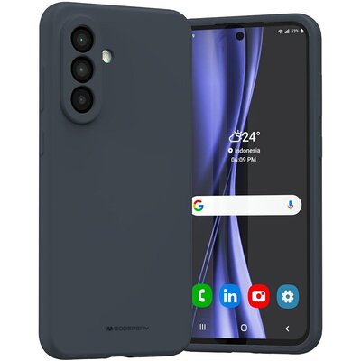 Etui MERCURY Silicone do Samsung Galaxy A36 Granatowy