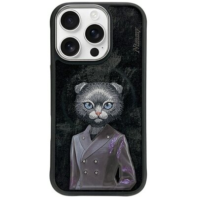 Etui NIMMY Magnetic Fashion Cute Pet MagSafe do Apple iPhone 16 Pro Czarny