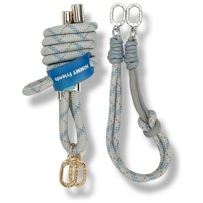 Smycz NIMMY Cool&Cute 2.0 + bransoletka Szary