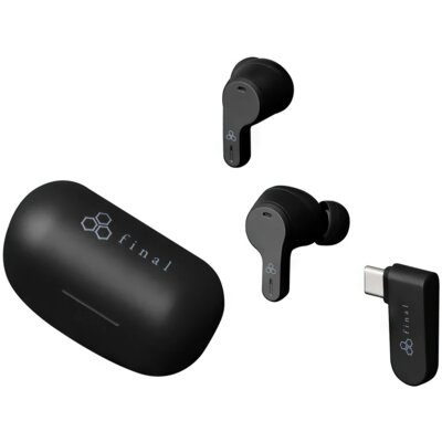 Słuchawki dokanałowe FINAL AUDIO VR3000 Wireless ANC Czarny