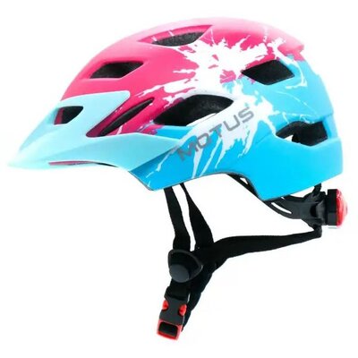 Kask MOTUS MOTHAM4KB Czerwono-niebieski dla Dzieci (rozmiar S/M)