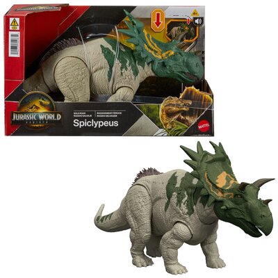 Figurka JURASSIC WORLD Spiclypeus Ryczący dinozaur JGB89