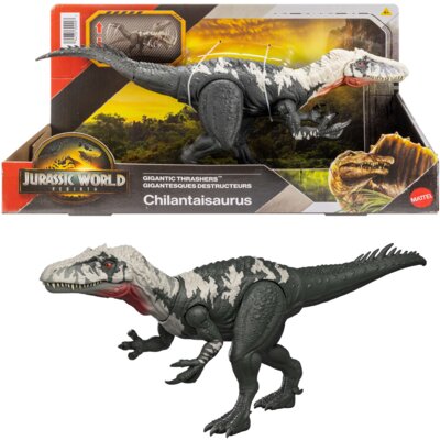Figurka JURASSIC WORLD Czilantajzaur Dinozaur Gigantyczny atak JGB95