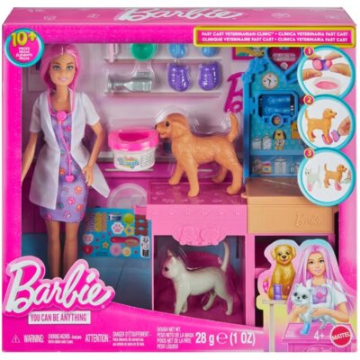 Lalka Barbie Weterynarz JFX93