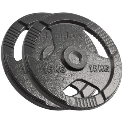 Zestaw obciążeń REBEL ACTIVE RBA-2143-15 (2 x 15 kg)