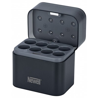 Ładowarka ośmiokanałowa NEWELL do akumulatorów Li-ion/Ni-MH