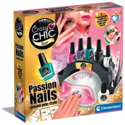 Zabawka zestaw do stylizacji paznokci CLEMENTONI Crazy Chic Teen 50852