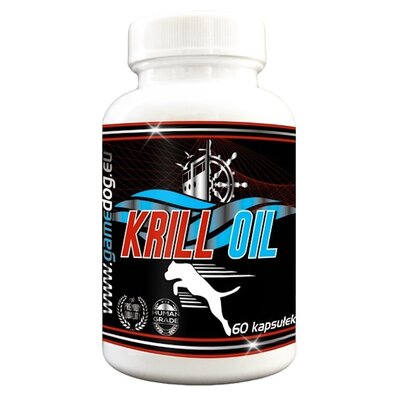 Suplement dla psa GAME DOG Krill Oil (60 kapsułek)
