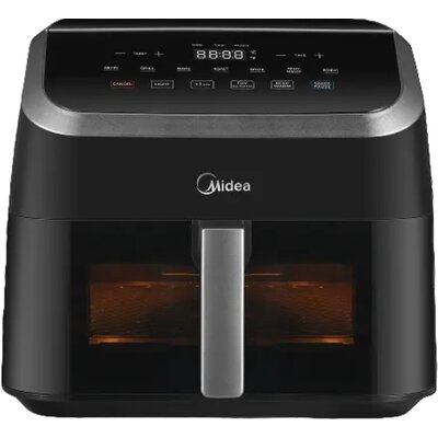 Air Fryer Frytkownica beztłuszczowa MIDEA Space Master MAD85000ADK z okienkiem do obserwacji postępów gotowania