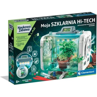 Zabawka edukacyjna CLEMENTONI Naukowa Zabawa Lab Szklarnia High-Tech C50915