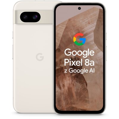 Smartfon GOOGLE Pixel 8a 8/128GB 5G 6.1" 120Hz Porcelana