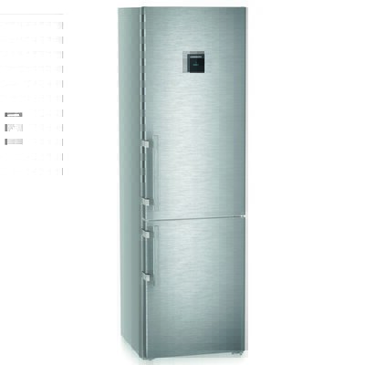 Lodówka LIEBHERR CBNsdc 5753 No frost 201.5cm Srebrna