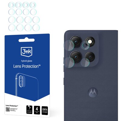 Szkło hybrydowe na obiektyw 3MK Lens Protection do Motorola Moto G86/G86 Power