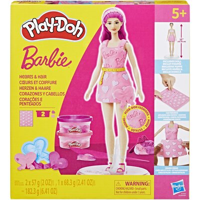 Ciastolina PLAY-DOH Barbie Projektantka Fryzury i serduszka G13575X0
