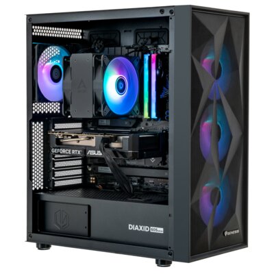 Komputer MAD DOG DIAXID605-I20WR32WH i5-14400F 32GB RAM 1TB SSD GeForce RTX5060Ti DLSS 4 Wi-Fi Windows 11 Home