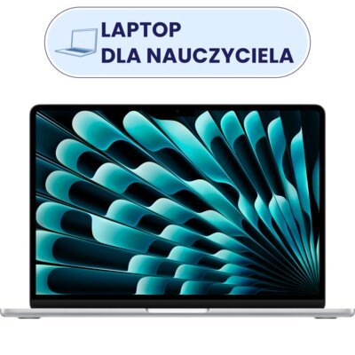 Laptop APPLE MacBook Air 2025 13.6" Retina M4 16GB RAM 512GB SSD macOS Srebrny