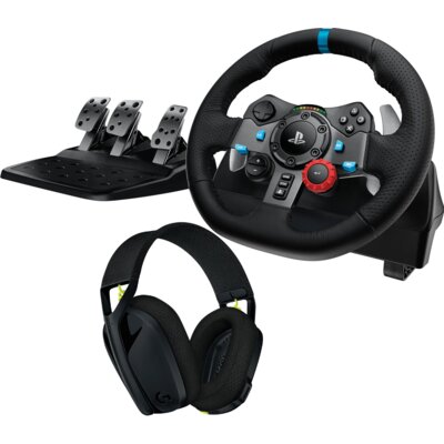 Kierownica LOGITECH G29 + Słuchawki LOGITECH G435