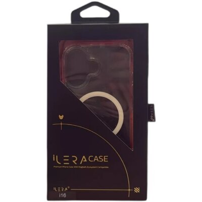 Etui ILERA Go Clear MagSafe do Apple iPhone 16 Przezroczysty