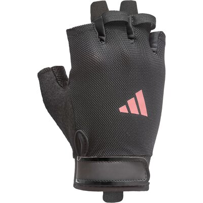 Rękawice treningowe ADIDAS Essential Training (rozmiar M) Czarno-różowy