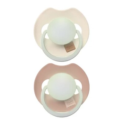 Smoczek LOVI Prime 34/437 6-18 m Różowy (2 sztuki)