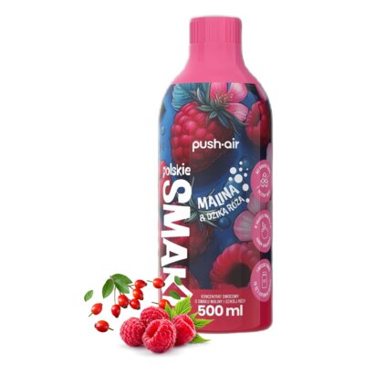 Syrop do saturatorów DAFI Malina z dziką różą 500 ml