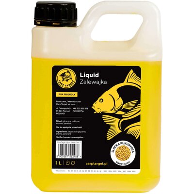 Liquid CARP TARGET Gęsty Booster Słodka kukurydza (1 l)