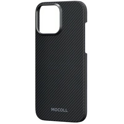 Etui MOCOLL Bulletproof Aramid Fiber Magnetic do Apple iPhone 16 Pro Czarny