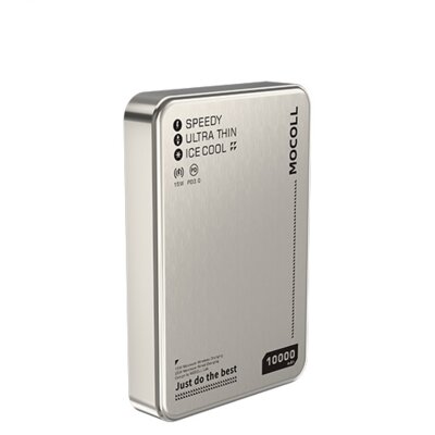 Powerbank MOCOLL Ultra Slim Tiny Icy Crystal 10000 mAh 20W Złoty