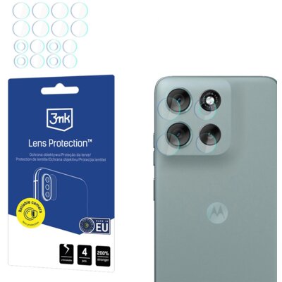 Szkło hybrydowe na obiektyw 3MK Lens Protection do Motorola Moto G56 (4 sz.)