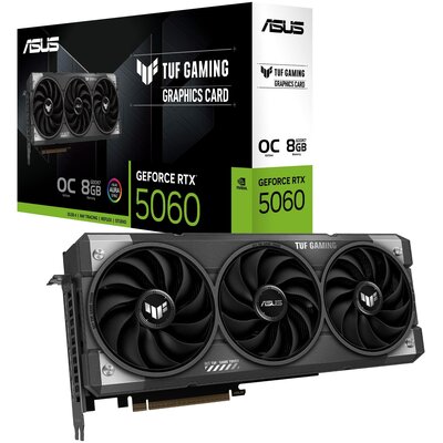 Karta graficzna ASUS TUF Gaming GeForce RTX 5060 OC Edition 8GB DLSS 4